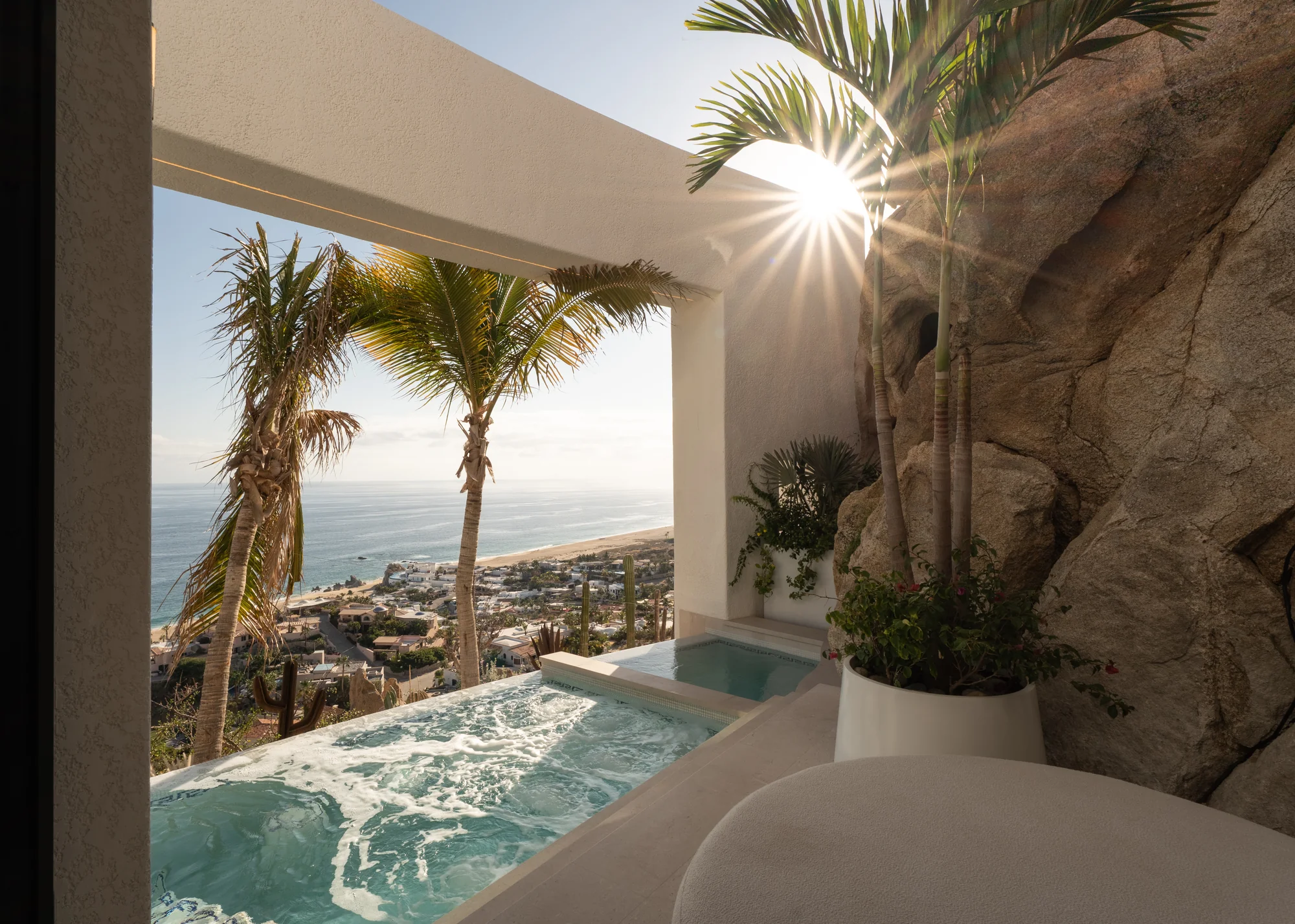 Villa Amira master suite jacuzzi